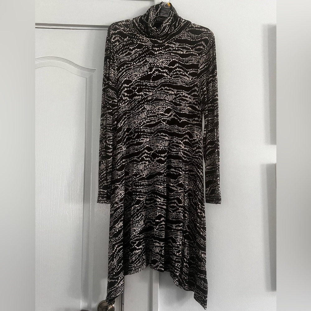 Maeve Knit turtleneck dress.